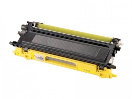 Compatible Premium TN443Y High Yield Yellow  Toner Cartridge - for use in Brother Printers Online