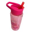 Flip Straw Water Bottle - Pink Supply