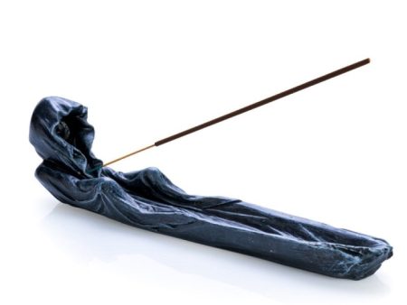 Grim Reaper Flat Incense Burner Hot on Sale