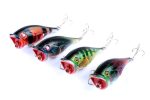 4X 6.5cm Popper Poppers Fishing Lure Lures Surface Tackle Fresh Saltwater Online