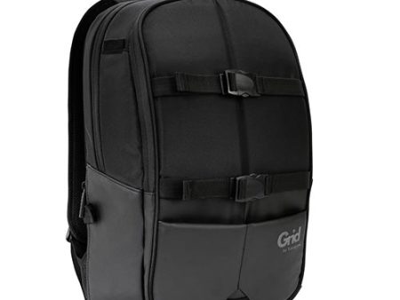 Targus 15.6  Grid Essentials Backpack | High-Impact Protection | Black Online Hot Sale