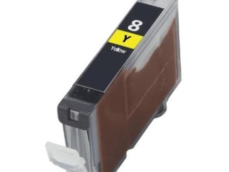 Compatible Premium Ink Cartridges CLI8Y  Yellow Ink - for use in Canon Printers Cheap