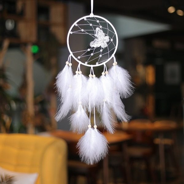 Beautiful Butterfly Dream Catcher With Light Online