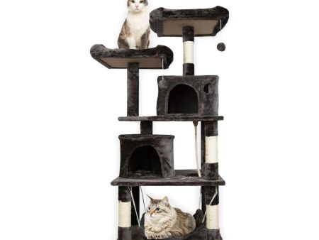 Cat Condo | Plush | Dark Grey | 145cm | Sale