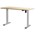 Adjustable Electric Sit-Stand Desk | Grey Oak on Sale