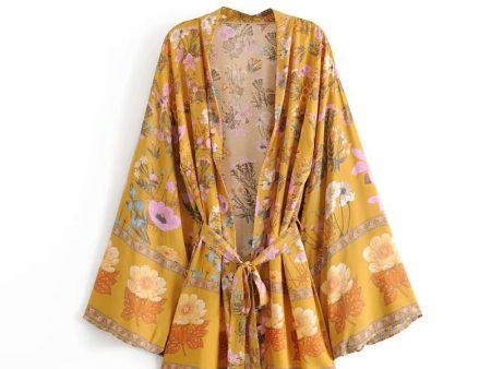 Bohemian Kimono Dresses | Various Colours | S-L Sale