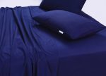 100% Egyptian Cotton 500TC Navy Blue King Bed Sheets Set Fashion