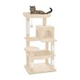 118cm Plush Cat Tree Condo Online