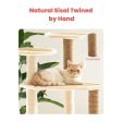 5 Layer Cat Condo Cat Tree | 120cm Beige Sale