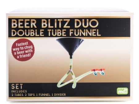 Beer Blitz Duo Double Tube Funnel Supply