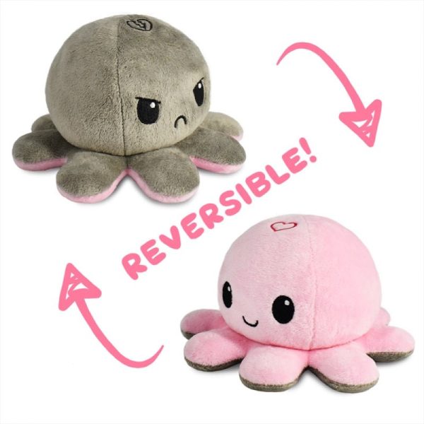 Octopus Heart Broken Heart Reversible Plushie Online Sale