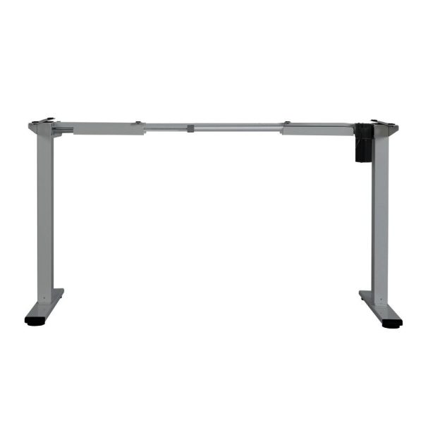 Sit Stand Motorized Height Adjustable Desk Frame | Grey | Standing Desk Online Sale