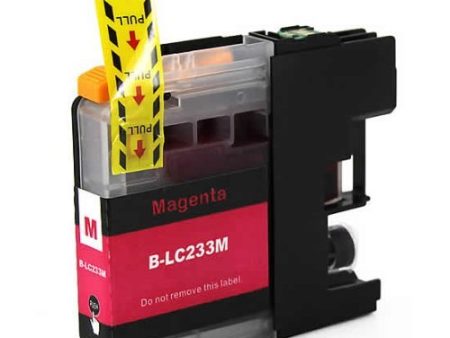 Compatible Premium Ink Cartridges LC233M  Magenta Cartridge  - for use in Brother Printers For Cheap