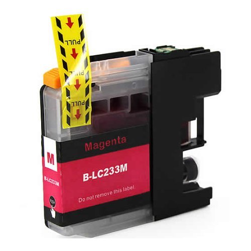 Compatible Premium Ink Cartridges LC233M  Magenta Cartridge  - for use in Brother Printers For Cheap