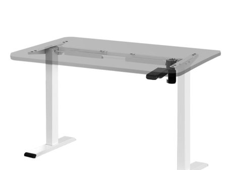 Sit Stand Motorized Height Adjustable Desk Frame | White | Standing Desk For Sale