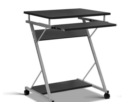 Pull Out Table Desk | Metal | Black Online Sale