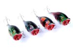 4X 6.5cm Popper Poppers Fishing Lure Lures Surface Tackle Fresh Saltwater Online