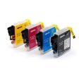 Compatible Premium Ink Cartridges LC39  Set of 4 - Bk C M Y  - for use in Brother Printers For Discount