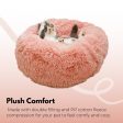 Round Plush Pet Bed | 80cm Apple Green For Discount