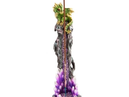 Baby Dragon Crystal Incense Burner For Discount