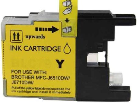 Compatible Premium Ink Cartridges LC40 LC71 LC73 LC75Y Yellow  Inkjet Cartridge - for use in Brother Printers For Sale