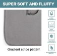 Extra Thick Memory Foam & Super Comfort Bath Rug Mat for Bathroom (60 x 40 cm, Grey) Cheap