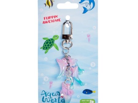 Aqua World Dolphin Keychain For Discount