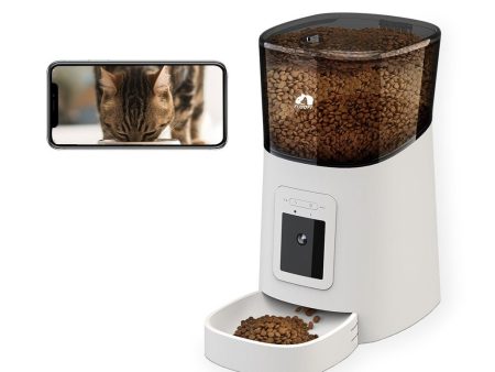 Smart Pet Feeder with Camera | White | FI-FD-109-CX Supply