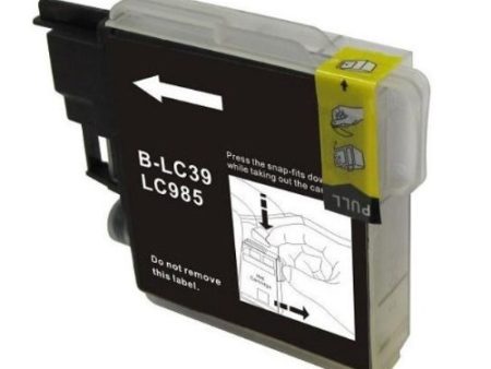 Compatible Premium Ink Cartridges LC39BK  Black Cartridge  - for use in Brother Printers Supply