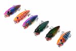 6X 3.5cm Popper Poppers Fishing Lure Lures Surface Tackle Fresh Saltwater Online Sale