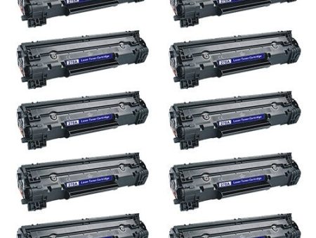 Compatible Premium 10 x 78A Black (CE278A) Toner Cartridge - for use in HP Printers on Sale