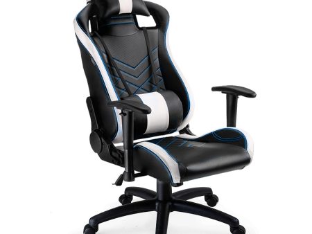 Overdrive Gaming Chair Office Computer Racing PU Leather Executive Race Black For Discount