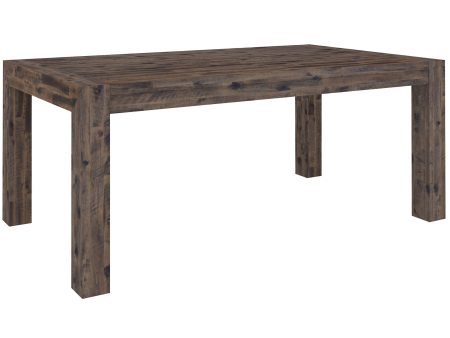 Catmint Dining Table 180cm 6 Seater Solid Acacia Timber Wood - Stone Grey Fashion