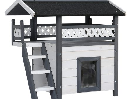 i.Pet Rabbit Hutch Cat House Shelter Outdoor Wooden Small Dog Pet Houses Kennel Online now