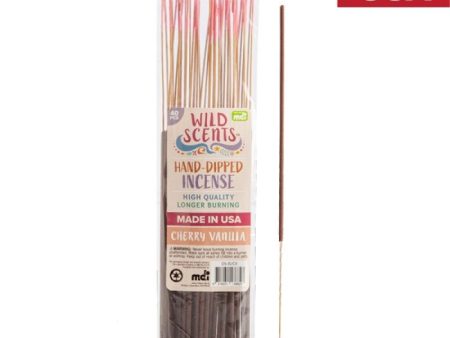 Wild Scents Cherry Vanilla Incense (40 pcs) For Cheap