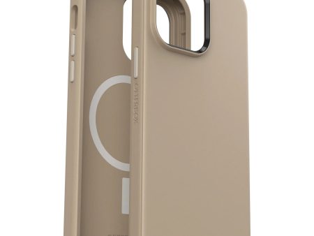 OTTERBOX Apple iPhone 14 Pro Max Symmetry Series+ Antimicrobial Case for MagSafe - Don t Even Chai (Brown) (77-90759) Hot on Sale