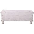 Surya Coffee Table Antique Handcrafted Solid Mango Wood Storage Trunk Chest Box Online Hot Sale