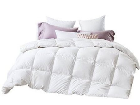 80% Goose Down 20% Goose Feather Quilt - Double on Sale