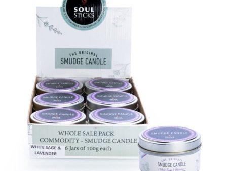 Soul Sticks White Sage and Lavender Smudge Candle (PRICE IS FOR ONE ITEM)) Cheap