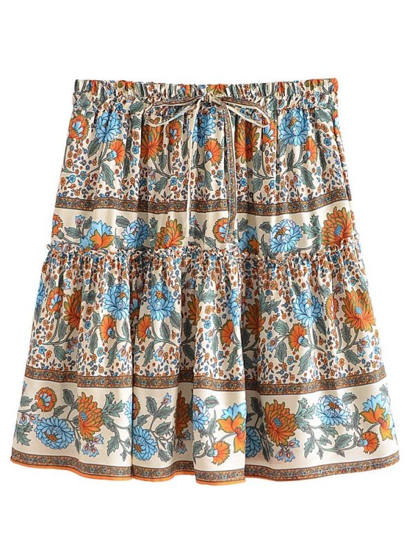 Boho Styled Hippie Skirt | 2 Colours Available | S-L Discount