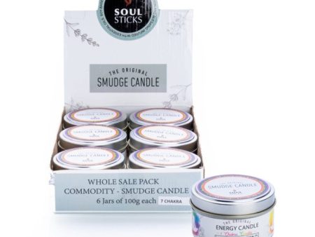 Soul Sticks 7 Chakra Smudge Candle (PRICE IS FOR ONE ITEM) Hot on Sale