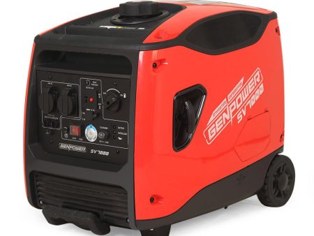 GENPOWER Inverter Generator 4500W Peak Pure Sine Portable Camping Petrol Rated Discount