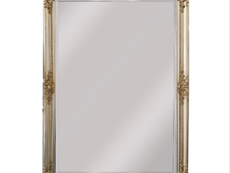 French Provincial Ornate Mirror - Champagne - Small 80cm x 110cm Supply