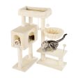 Adjustable Plush Cat Tree | 97cm Brown Sale