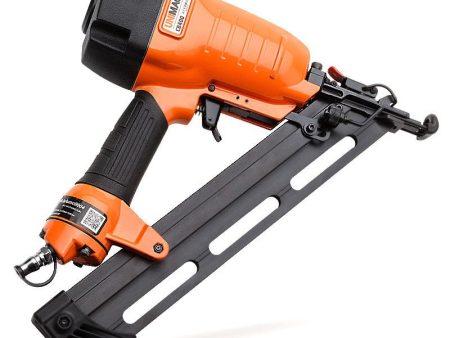 UNIMAC Finishing Air Nail Gun - Heavy Duty Angled Nailer Pneumatic Finish Cheap