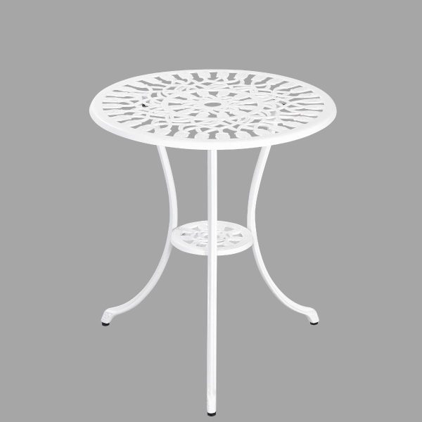 2 Seater Dominique Cast Aluminium Bistro Set Hot on Sale