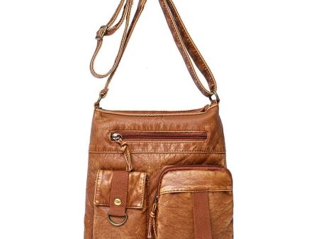 Multi-pocket Boho Hobo Fashion Shoulder Bag - Various Colours Cheap