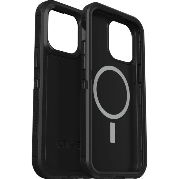 OTTERBOX Apple iPhone 14 Pro Max Defender Series XT Case with MagSafe - Black (77-89127),Port & 5x Military Standard Drop Protection Hot on Sale