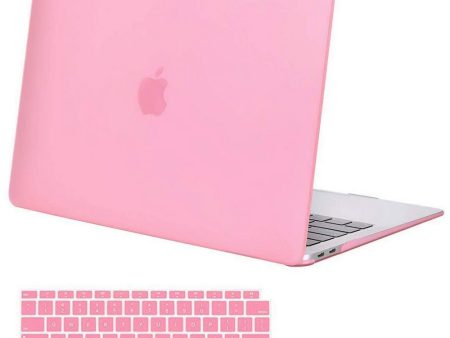 MacBook Air 13 Inch Case 2020 2019 2018, A1932, A2179, A2337 Shell Case Keyboard Cover Pink Online Sale