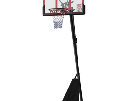 Everfit Portable Basketball Hoop Stand System Height Adjustable Net Ring Red Sale